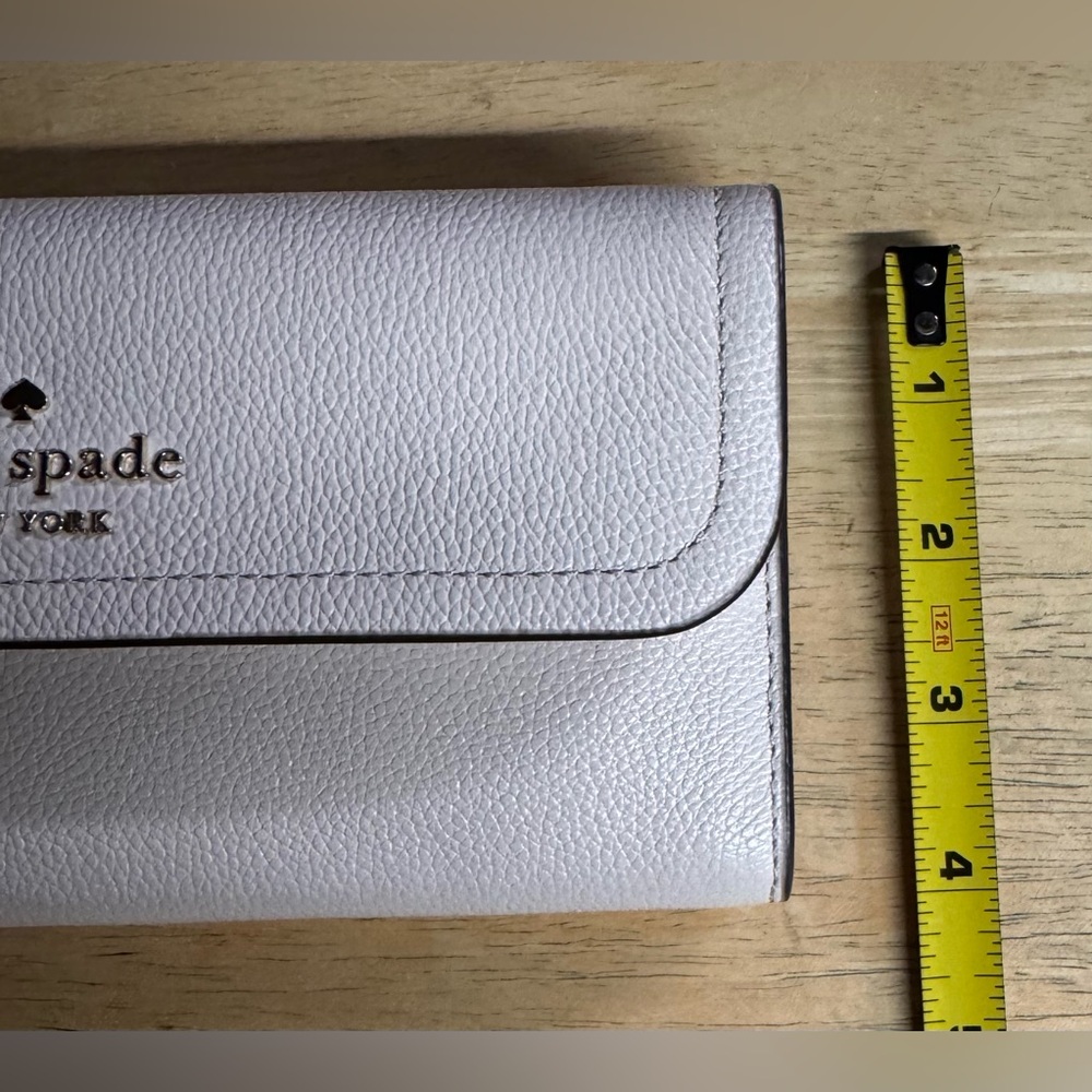 kate spade White Leather Rosie Wallet - Picture 9 of 11